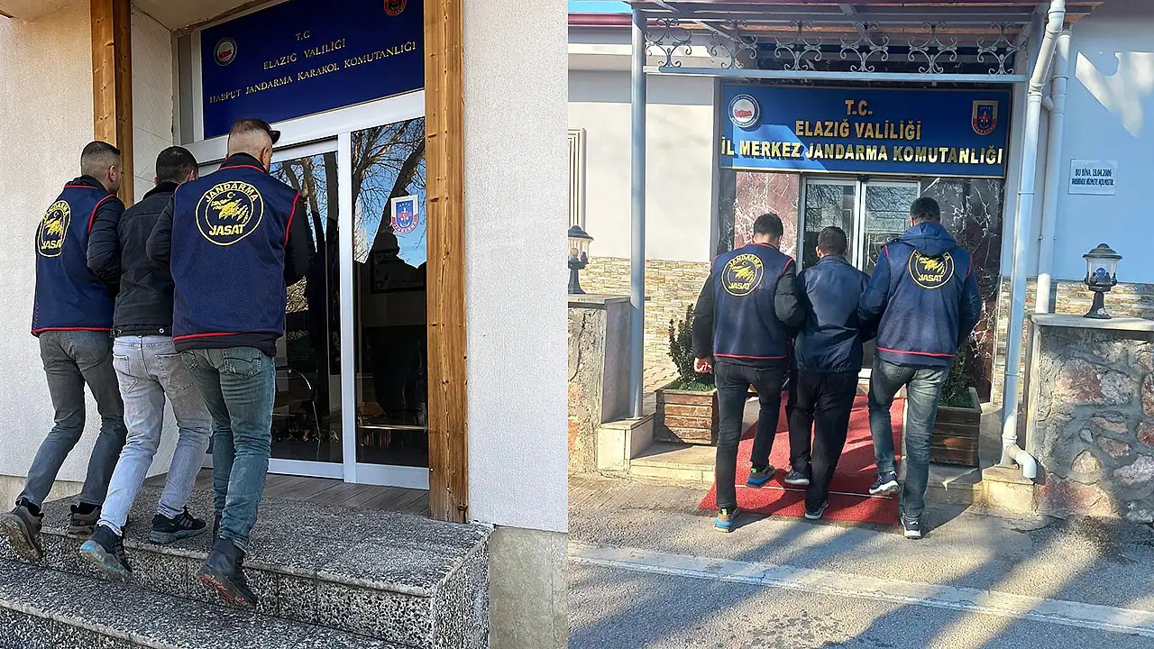 Elazığ’da Jandarma Dedektiflerinden Hırsızlara Geçit Yok