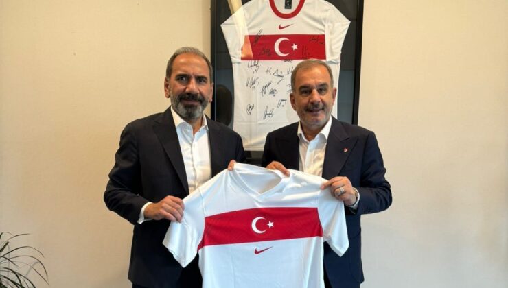 Başkan Alan, Tff Başkan Vekili Otyakmaz’ı Ziyaret Etti