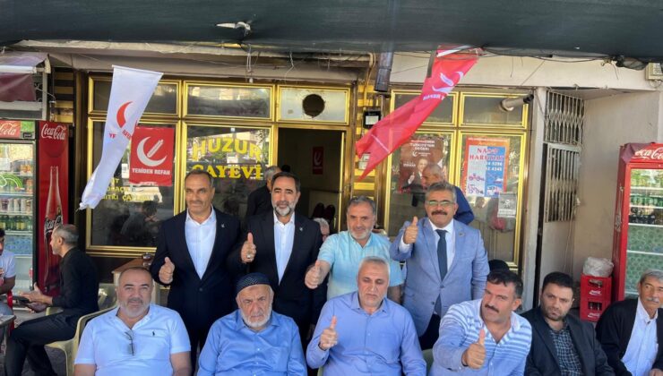 Yeniden Refah Teşkilatı İlçe ve Köyleri Ziyaret Etti