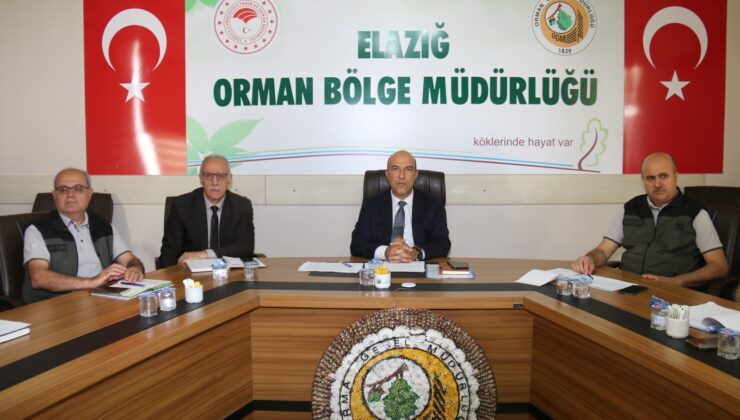 Elazığ Orman Bölge Müdürlüğü Eylül Ayı Değerlendirme Toplantısı Gerçekleştirildi