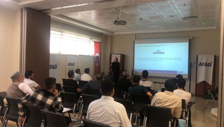 Elazığ’da Arama-Kurtarma Ekibi Eğitimleri Başladı