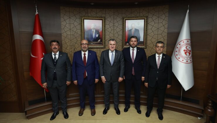 AK Parti Elazığ Milletvekilleri ve Başkan Doğan’dan, Bakan Bak’a Ziyaret