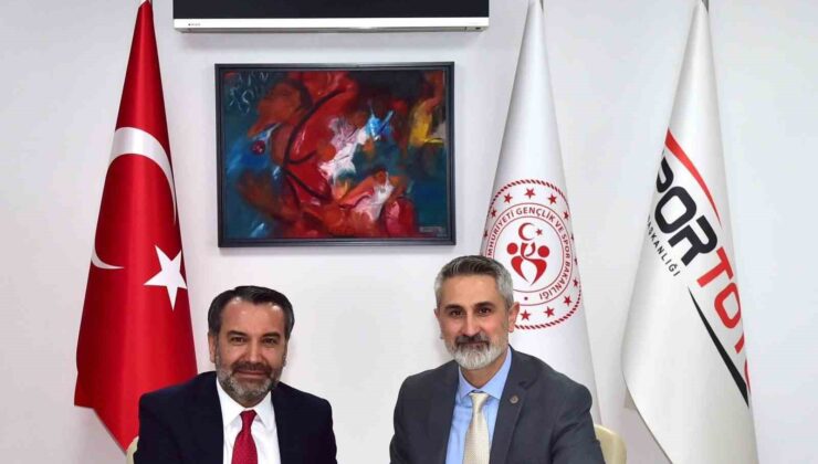 Başkan Şerifoğulları, Yeni Spor Tesisleriyle İlgili Spor Toto İle Protokol İmzaladı