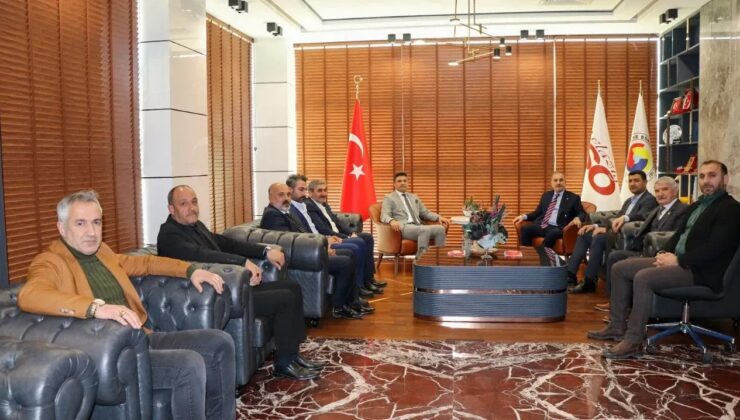 Başkan Karakuş’tan, TSO Başkanı Alan’a Ziyaret