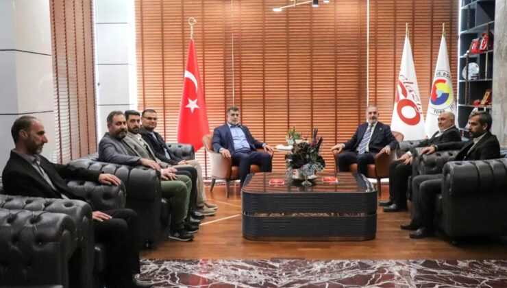 HÜDA PAR’dan Başkan Alan’a Ziyaret