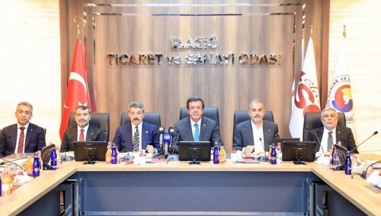 AK Parti Genel Başkan Yardımcısı Zeybekçi Elazığ TSO’yu Ziyaret Etti