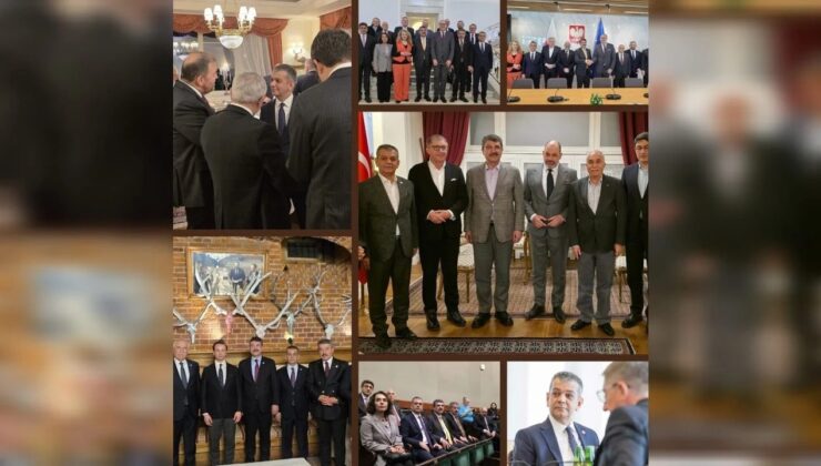 Milletvekili Keleş, Polonya’da Resmi Temaslarda Bulundu
