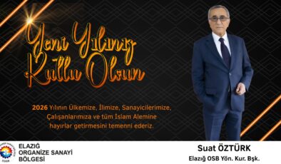 Suat ÖZTÜRK’ten Yılbaşı Mesajı