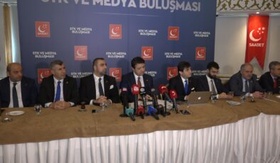 Saadet Partisi Genel Başkanı Mahmut Arıkan Elazığ’da