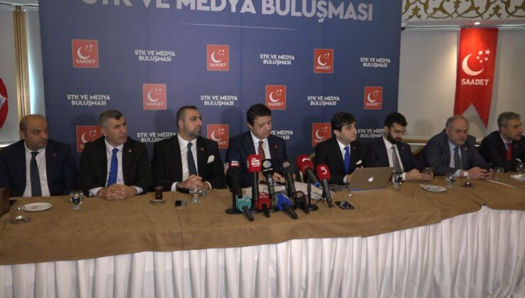 Saadet Partisi Genel Başkanı Mahmut Arıkan Elazığ’da