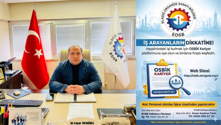 Elazığ’ın Geleceği İçin Yeni Nesil İstihdam Seferberliği
