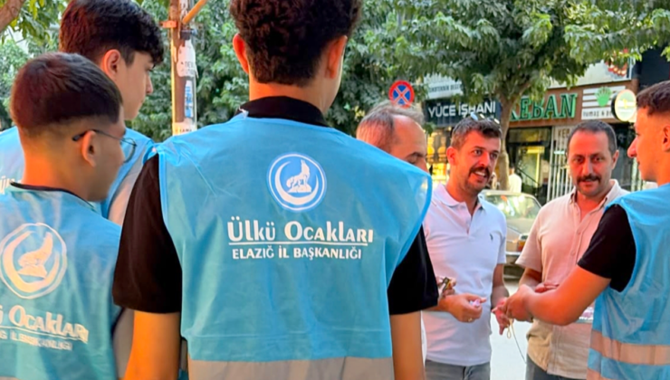 Elazığ Ülkü Ocakları’ndan Kandil Ziyareti: Esnafla Gönül Köprüleri Kuruldu
