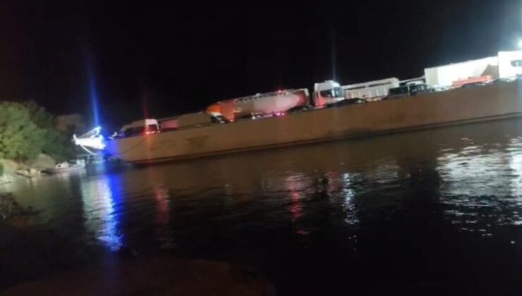 Elazığ-Pertek Feribotunda Teknik Arıza: Yolcular Korku Dolu Anlar Yaşadı
