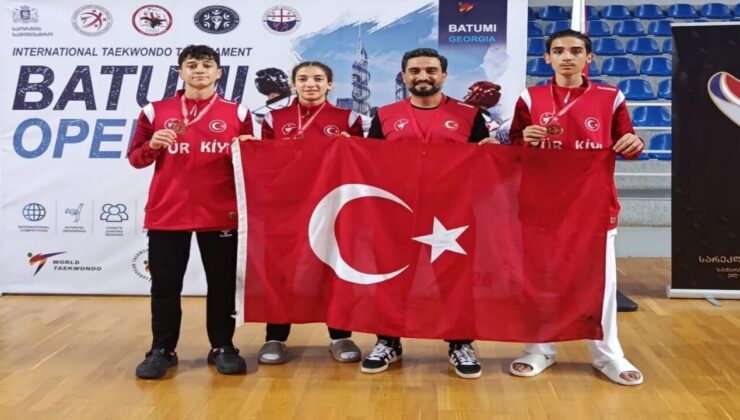 Milli Taekwondocularımız Batumi Open’a Damga Vurdu: Şampiyonluk Türkiye’nin