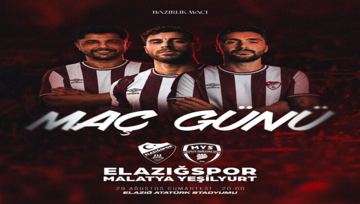 Elazığspor’da Yeni Sezon Heyecanı: Malatya Yeşilyurt Hazırlık Maçı ve Konser Programı Belli Oldu