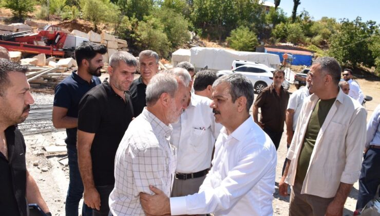 AK Parti Elazığ Milletvekili Erol Keleş’ten Palu’ya Saha Ziyareti