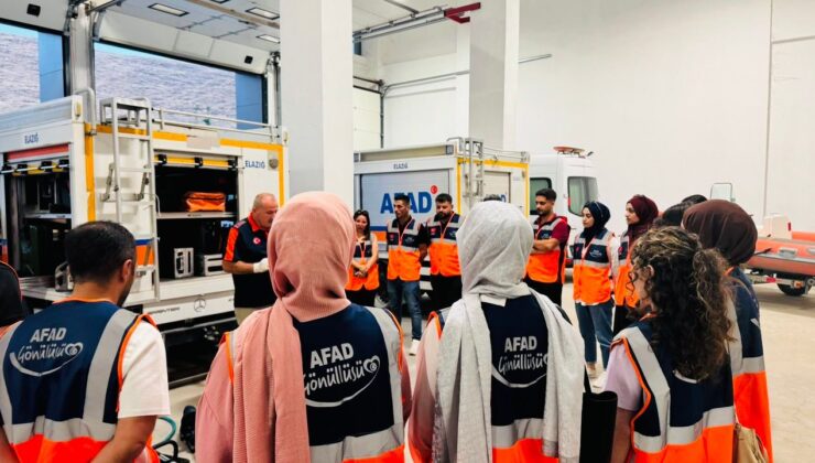 Elazığ’da AFAD Gönüllülerine Kapsamlı Arama Kurtarma Eğitimi