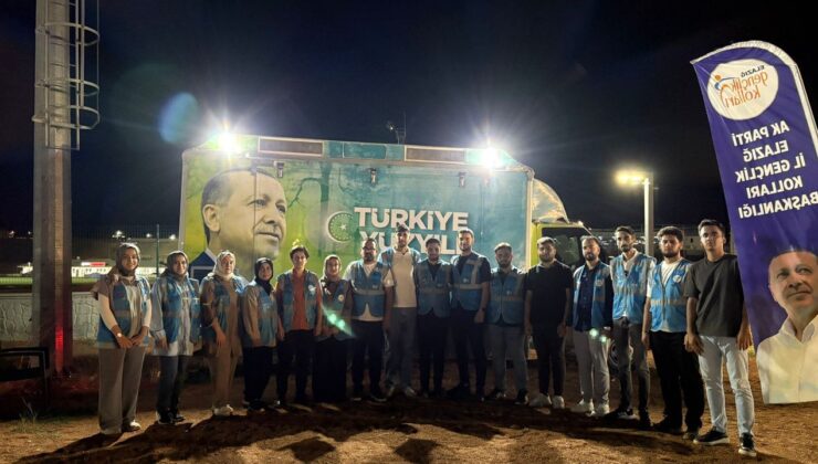 AK Gençlik Elazığ’da Sahaya İndi: Hicret Mahallesi’nde Çocuklarla Renkli Buluşma
