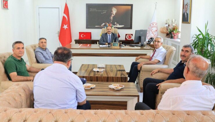 Elazığ İl Millî Eğitim Müdürü Aziz Gün’e Yoğun Destek Ziyareti