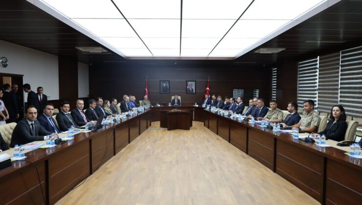 Elazığ’da Güvenlik Zirvesi: Huzur ve Asayiş İçin Koordinasyon Mesajı