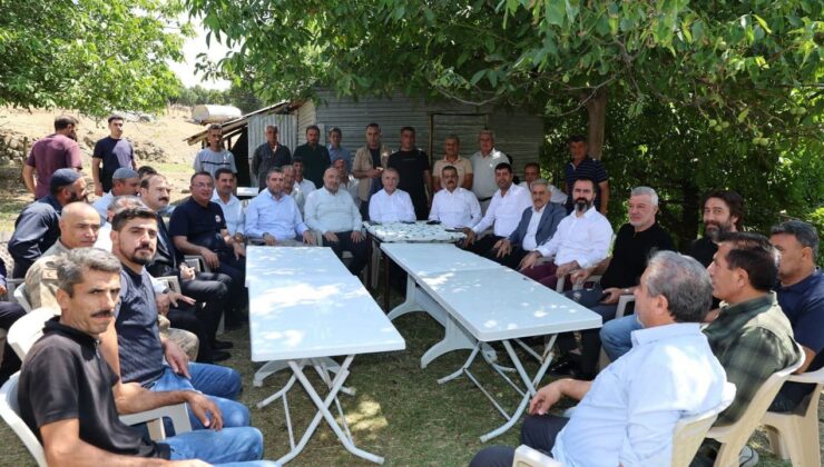 Elazığ’da Saha Mesaisi: Vali Hatipoğlu ve Milletvekilleri Köklüce Köyü’nde