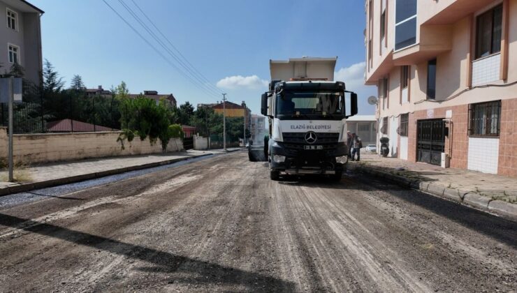 Elazığ’da Yol Seferberliği: İcadiye Mahallesi’nin Çehresi Değişti