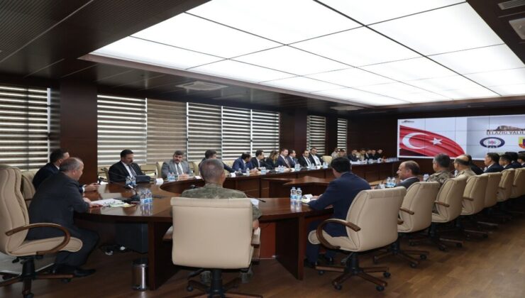 Elazığ’da Güvenlik Masaya Yatırıldı: Vali Hatipoğlu’ndan Kritik Talimatlar
