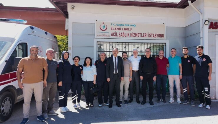 Dr. Emrah Gecekuş’tan 112 İstasyonlarına Sahada Denetim ve Destek Ziyareti