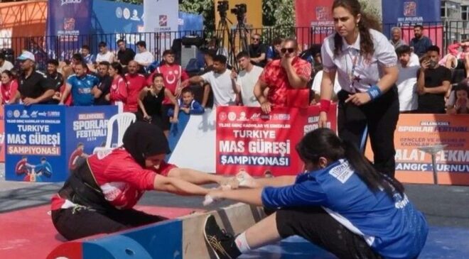 Elazığlı Sporcular Mas Güreşi Şampiyonasına Damga Vurdu