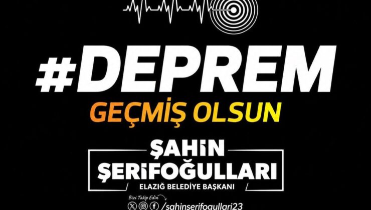 Şanlıurfa Depremi Sonrası Başkan Şerifoğulları’ndan Geçmiş Olsun Mesajı