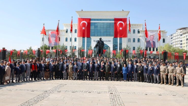 Elazığ’da Gaziler Günü Coşkusu: Kahramanlara Vefa Töreni