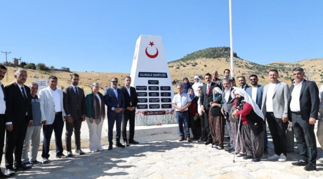 Ulukale’de Hüzünlü Anma: 13 Şehit Dualarla Anıldı
