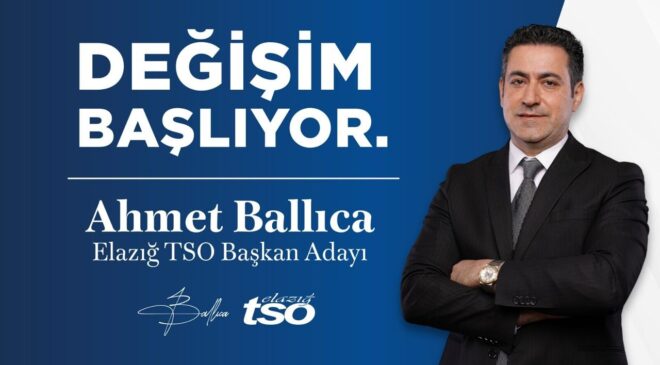 Ahmet Ballıca’dan Elazığ İçin 50 Yıllık Vizyon: 106 Stratejik Proje